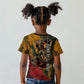 Benin Independence Day King Behanzin Kid T shirt Dahomey Amazons National Motto