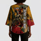 Benin Independence Day King Behanzin Kimono Sleeve Blouse Dahomey Amazons National Motto