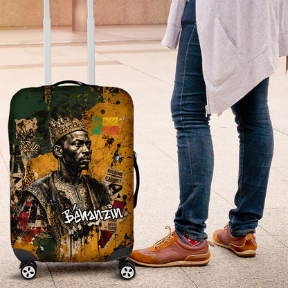 Benin Independence Day King Behanzin Luggage Cover Dahomey Amazons National Motto