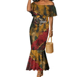 Benin Independence Day King Behanzin Mermaid Dress Dahomey Amazons National Motto