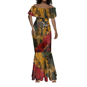 Benin Independence Day King Behanzin Mermaid Dress Dahomey Amazons National Motto