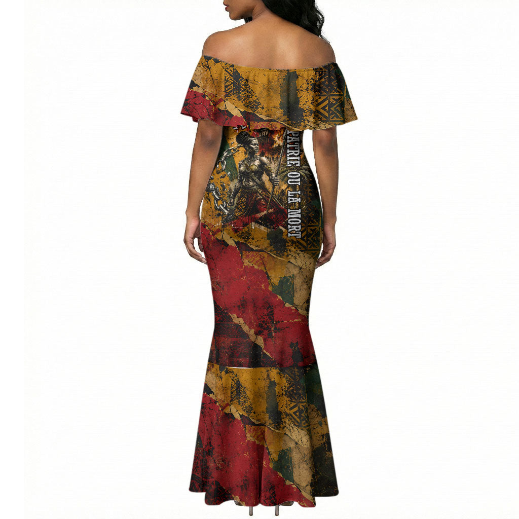 Benin Independence Day King Behanzin Mermaid Dress Dahomey Amazons National Motto