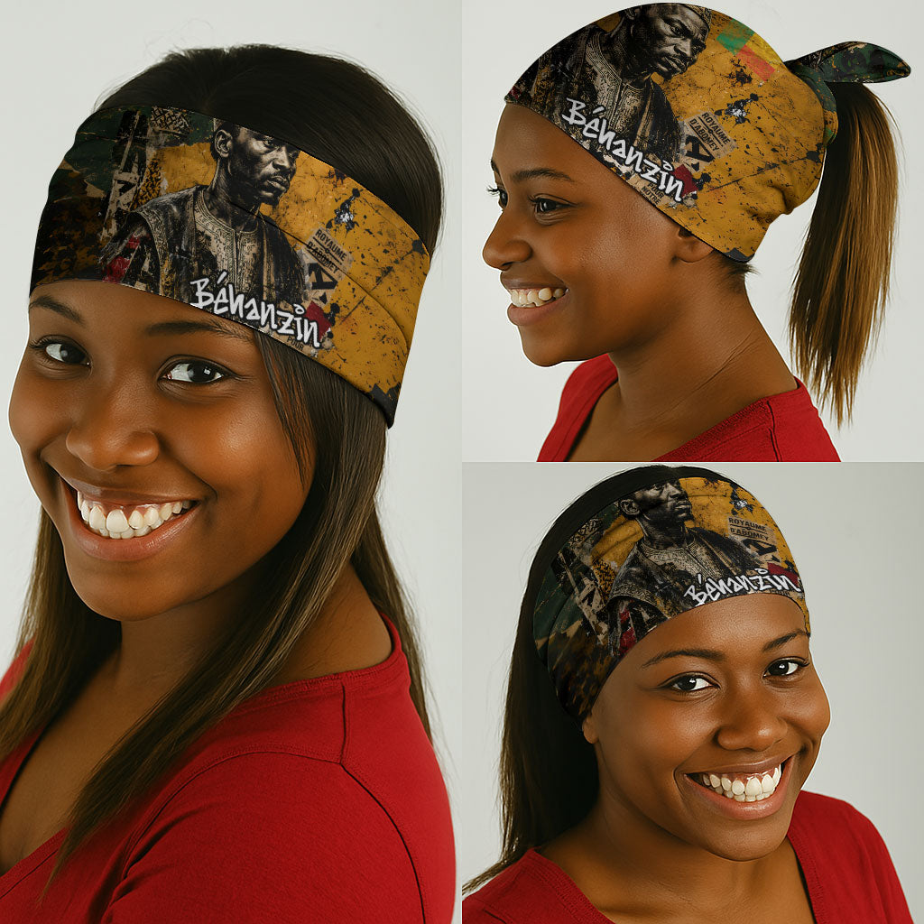 Benin Independence Day King Behanzin Neck Gaiter Dahomey Amazons National Motto
