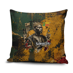 Benin Independence Day King Behanzin Pillow Cover Dahomey Amazons National Motto