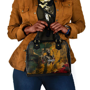 Benin Independence Day King Behanzin Shoulder Handbag Dahomey Amazons National Motto