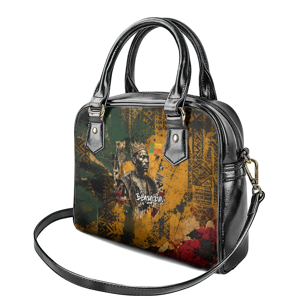 Benin Independence Day King Behanzin Shoulder Handbag Dahomey Amazons National Motto