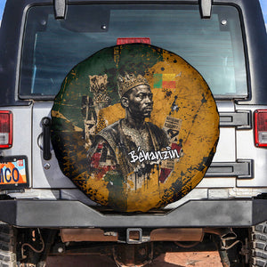 Benin Independence Day King Behanzin Spare Tire Cover Dahomey Amazons National Motto