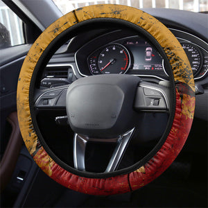 Benin Independence Day King Behanzin Steering Wheel Cover Dahomey Amazons National Motto