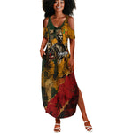 Benin Independence Day King Behanzin Summer Maxi Dress Dahomey Amazons National Motto