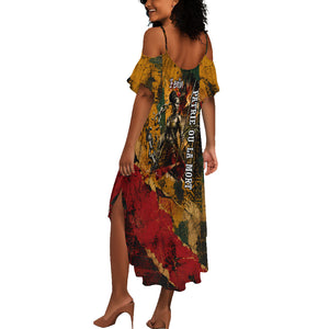 Benin Independence Day King Behanzin Summer Maxi Dress Dahomey Amazons National Motto