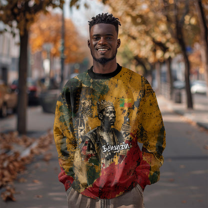 Benin Independence Day King Behanzin Sweatshirt Dahomey Amazons National Motto