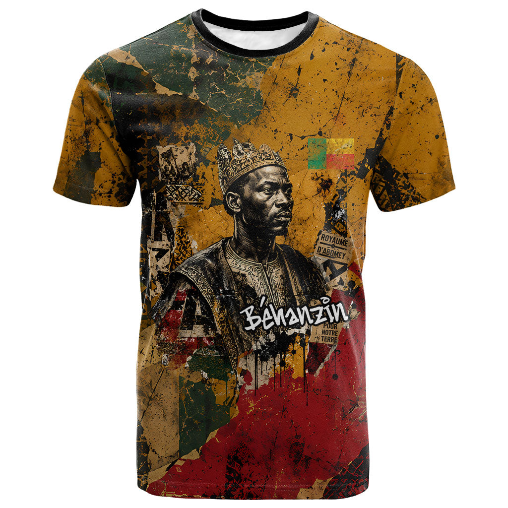 Benin Independence Day King Behanzin T shirt Dahomey Amazons National Motto