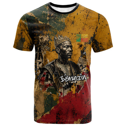 Benin Independence Day King Behanzin T shirt Dahomey Amazons National Motto