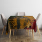 Benin Independence Day King Behanzin Tablecloth Dahomey Amazons National Motto