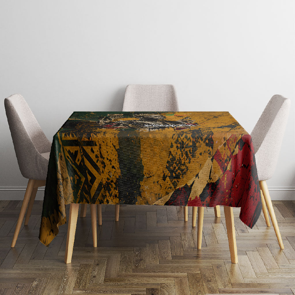 Benin Independence Day King Behanzin Tablecloth Dahomey Amazons National Motto