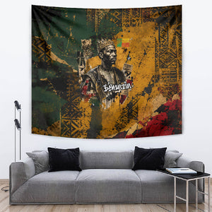Benin Independence Day King Behanzin Tapestry Dahomey Amazons National Motto
