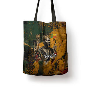Benin Independence Day King Behanzin Tote Bag Dahomey Amazons National Motto