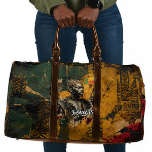 Benin Independence Day King Behanzin Travel Bag Dahomey Amazons National Motto