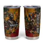 Benin Independence Day King Behanzin Tumbler Cup Dahomey Amazons National Motto
