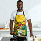 Benin Independence Day August 1 Apron Coat Of Arms Heritage Raised Fist Flag