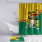 Benin Independence Day August 1 Bathroom Set Coat Of Arms Heritage Raised Fist Flag