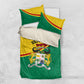 Benin Independence Day August 1 Bedding Set Coat Of Arms Heritage Raised Fist Flag