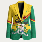 Benin Independence Day August 1 Blazer Coat Of Arms Heritage Raised Fist Flag
