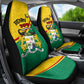 Benin Independence Day August 1 Car Seat Cover Coat Of Arms Heritage Raised Fist Flag
