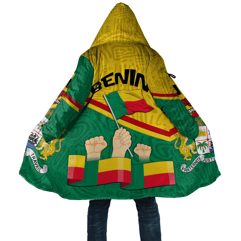 Benin Independence Day August 1 Cloak Coat Of Arms Heritage Raised Fist Flag