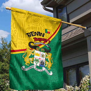 Benin Independence Day August 1 Garden Flag Coat Of Arms Heritage Raised Fist Flag