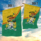 Benin Independence Day August 1 Garden Flag Coat Of Arms Heritage Raised Fist Flag