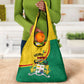 Benin Independence Day August 1 Grocery Bag Coat Of Arms Heritage Raised Fist Flag