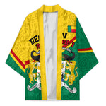 Benin Independence Day August 1 Kimono Coat Of Arms Heritage Raised Fist Flag