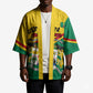 Benin Independence Day August 1 Kimono Coat Of Arms Heritage Raised Fist Flag