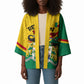 Benin Independence Day August 1 Kimono Coat Of Arms Heritage Raised Fist Flag