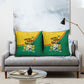 Benin Independence Day August 1 Pillow Cover Coat Of Arms Heritage Raised Fist Flag