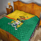 Benin Independence Day August 1 Quilt Coat Of Arms Heritage Raised Fist Flag