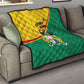 Benin Independence Day August 1 Quilt Coat Of Arms Heritage Raised Fist Flag