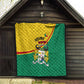 Benin Independence Day August 1 Quilt Coat Of Arms Heritage Raised Fist Flag