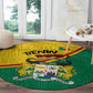 Benin Independence Day August 1 Round Carpet Coat Of Arms Heritage Raised Fist Flag