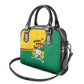 Benin Independence Day August 1 Shoulder Handbag Coat Of Arms Heritage Raised Fist Flag