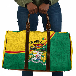Benin Independence Day August 1 Travel Bag Coat Of Arms Heritage Raised Fist Flag