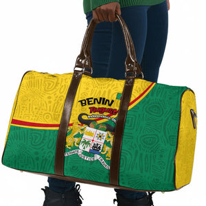 Benin Independence Day August 1 Travel Bag Coat Of Arms Heritage Raised Fist Flag