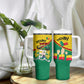 Benin Independence Day August 1 Tumbler With Handle Coat Of Arms Heritage Raised Fist Flag