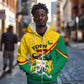 Benin Independence Day August 1 Zip Hoodie Coat Of Arms Heritage Raised Fist Flag