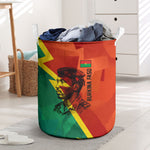 Burkina Faso Independence Day Thomas Sankara Laundry Basket Revolution Heritage Broken Chains Graphic