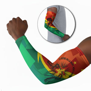 Burkina Faso Independence Day Thomas Sankara Arm Sleeves Revolution Heritage Broken Chains Graphic