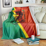 Burkina Faso Independence Day Thomas Sankara Blanket Revolution Heritage Broken Chains Graphic