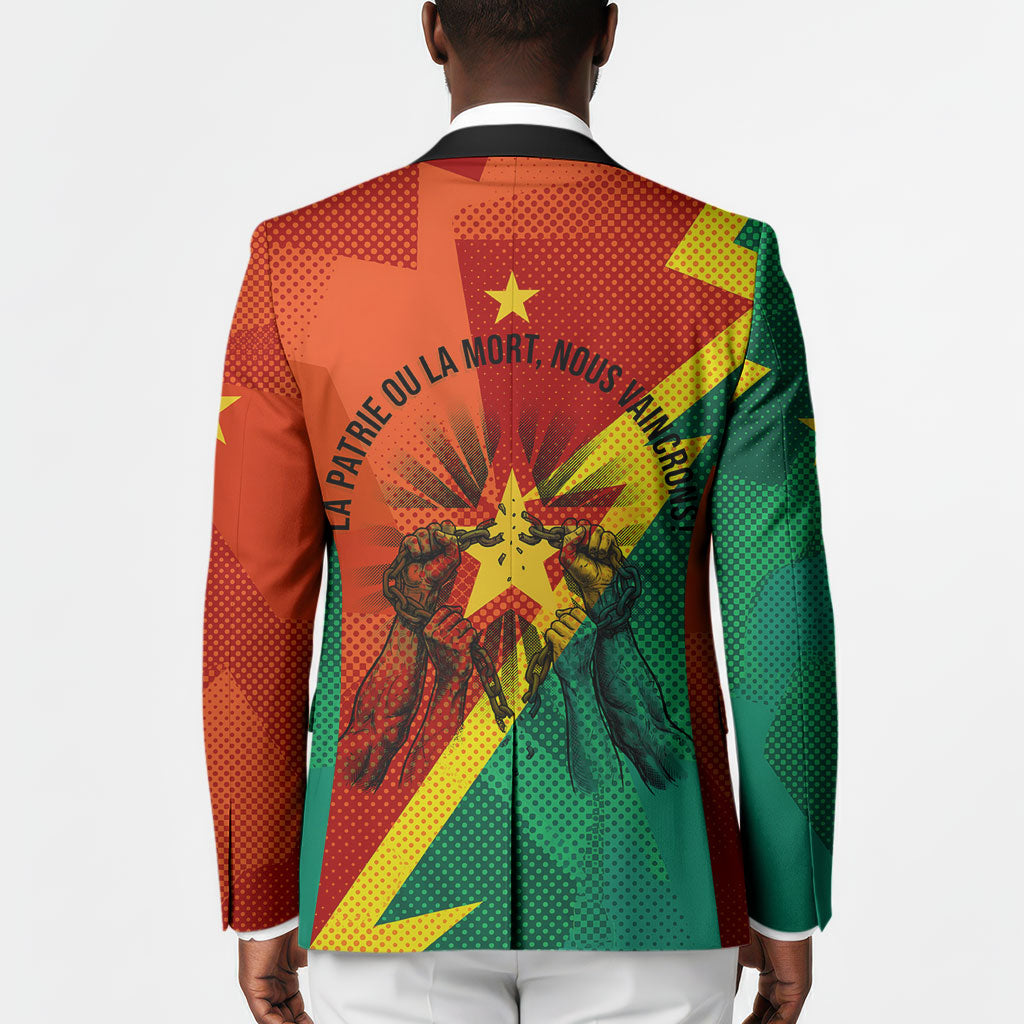 Burkina Faso Independence Day Thomas Sankara Blazer Revolution Heritage Broken Chains Graphic