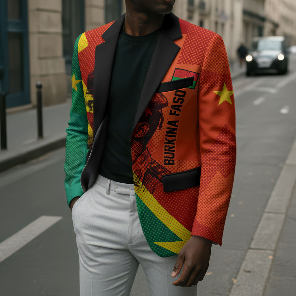 Burkina Faso Independence Day Thomas Sankara Blazer Revolution Heritage Broken Chains Graphic